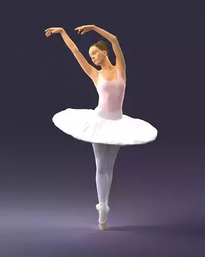 Ballerina 0116 3D Print Ready 3D print model