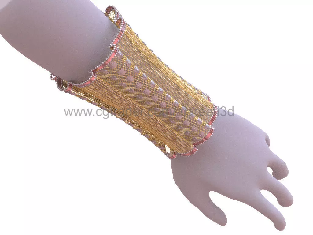 Long Ultra Vision Bangle Offered  for the first time 3D print model_0