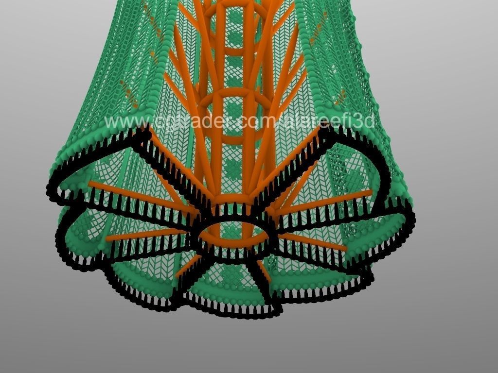 Long Ultra Vision Bangle Offered  for the first time 3D print model_13