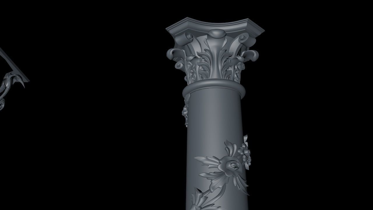 24 Pillars 3D model_10