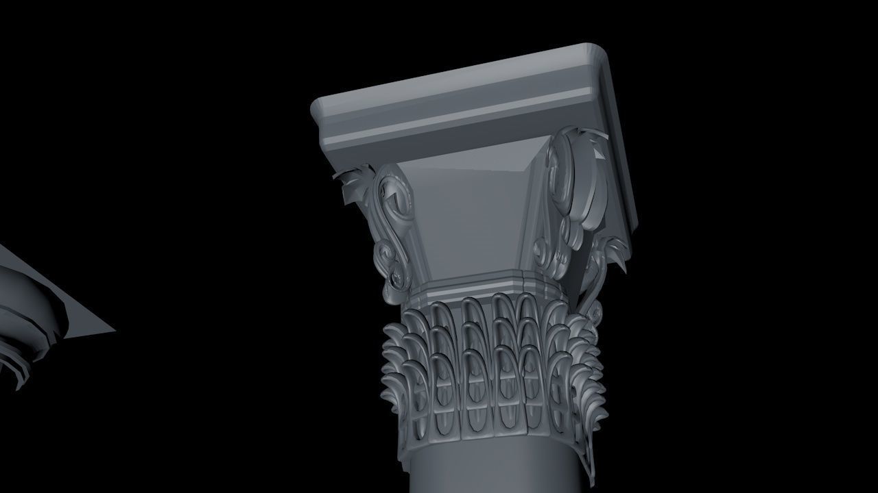 24 Pillars 3D model_9