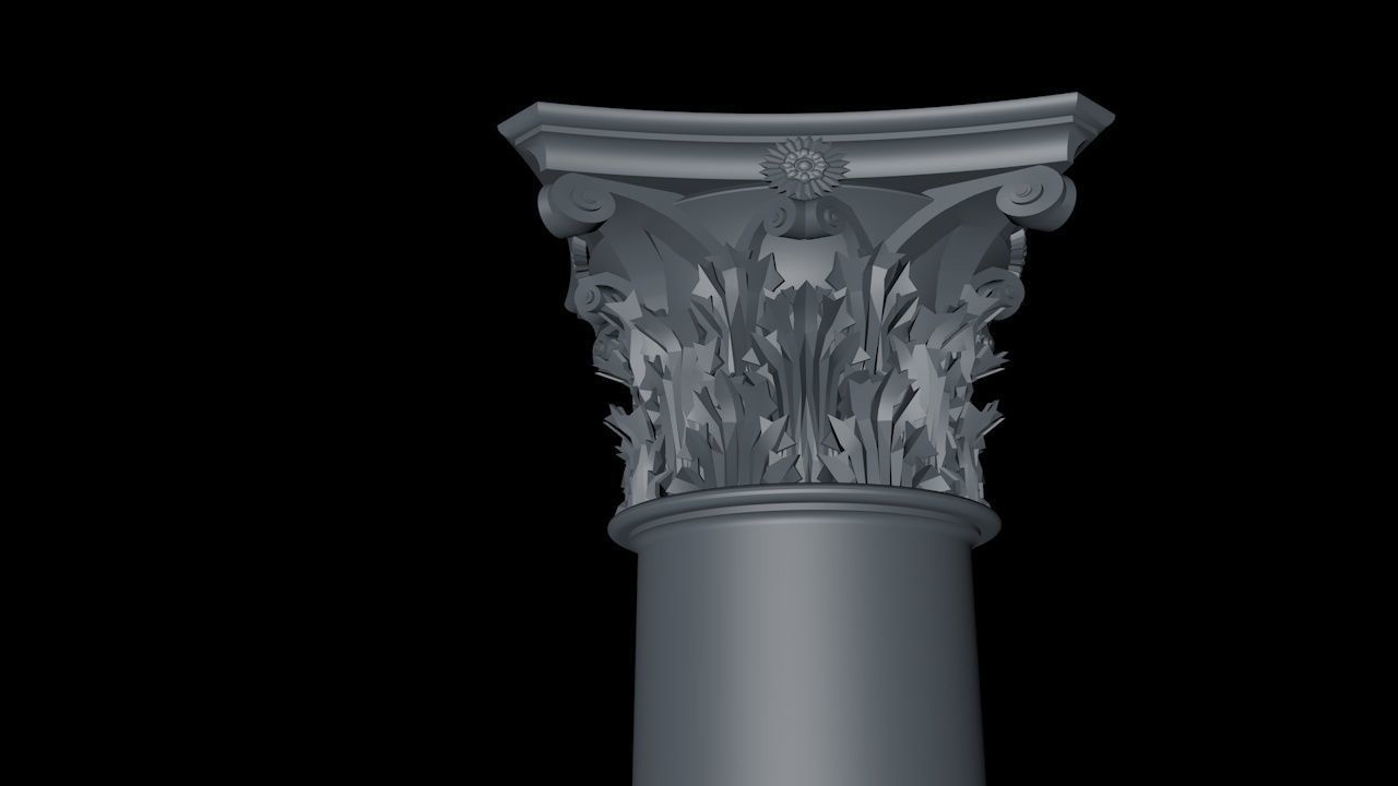 24 Pillars 3D model_5