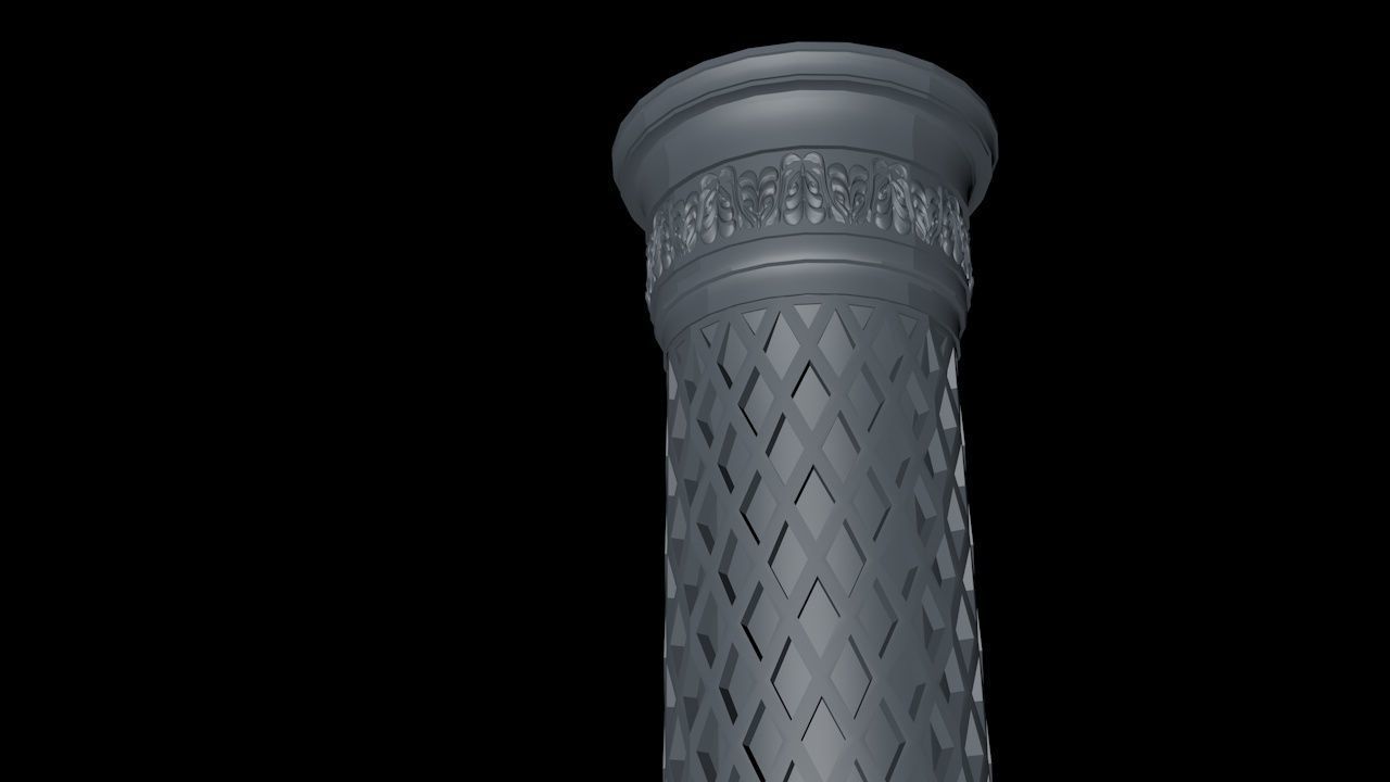 24 Pillars 3D model_7