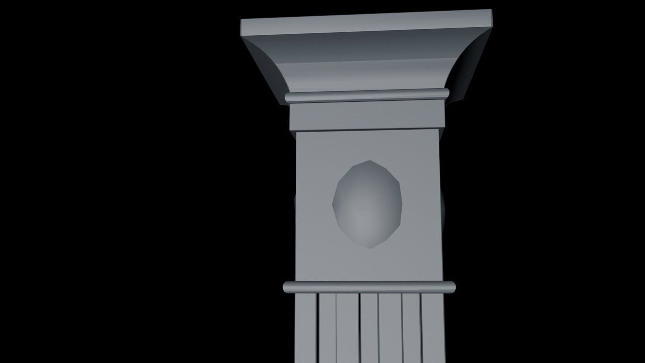 24 Pillars 3D model_24