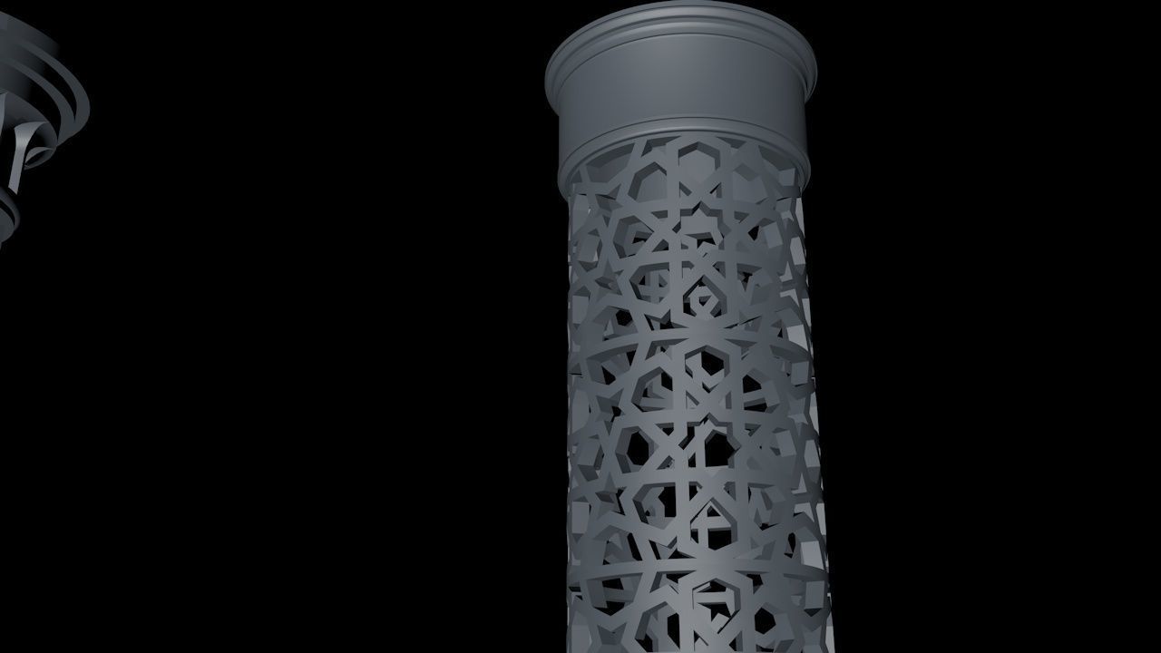 24 Pillars 3D model_14