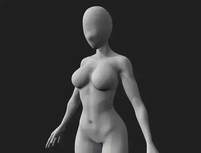 Female Mannequin 3D model