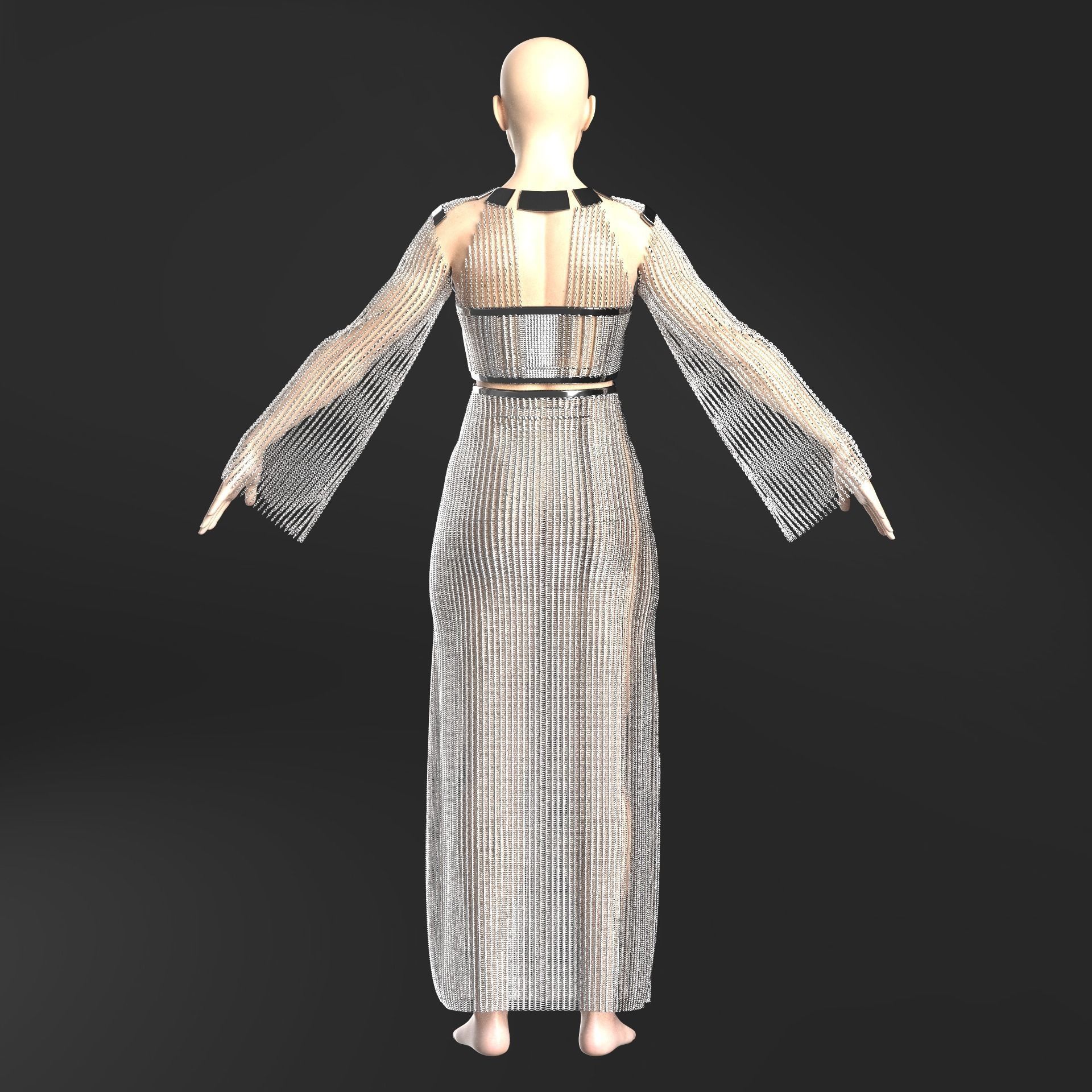 3d clothes design  3D model_1