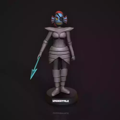 Undyne - Undertale 3D print model