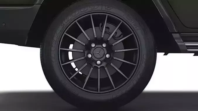 Mercedes-Benz G Line Stronger Than Time 2021 wheel