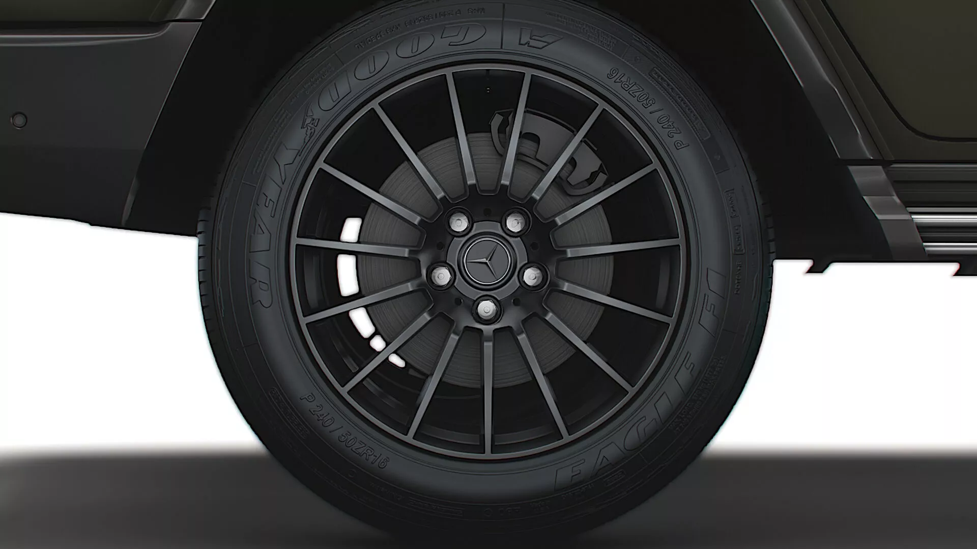 Mercedes-Benz G Line Stronger Than Time 2021 wheel 3D model