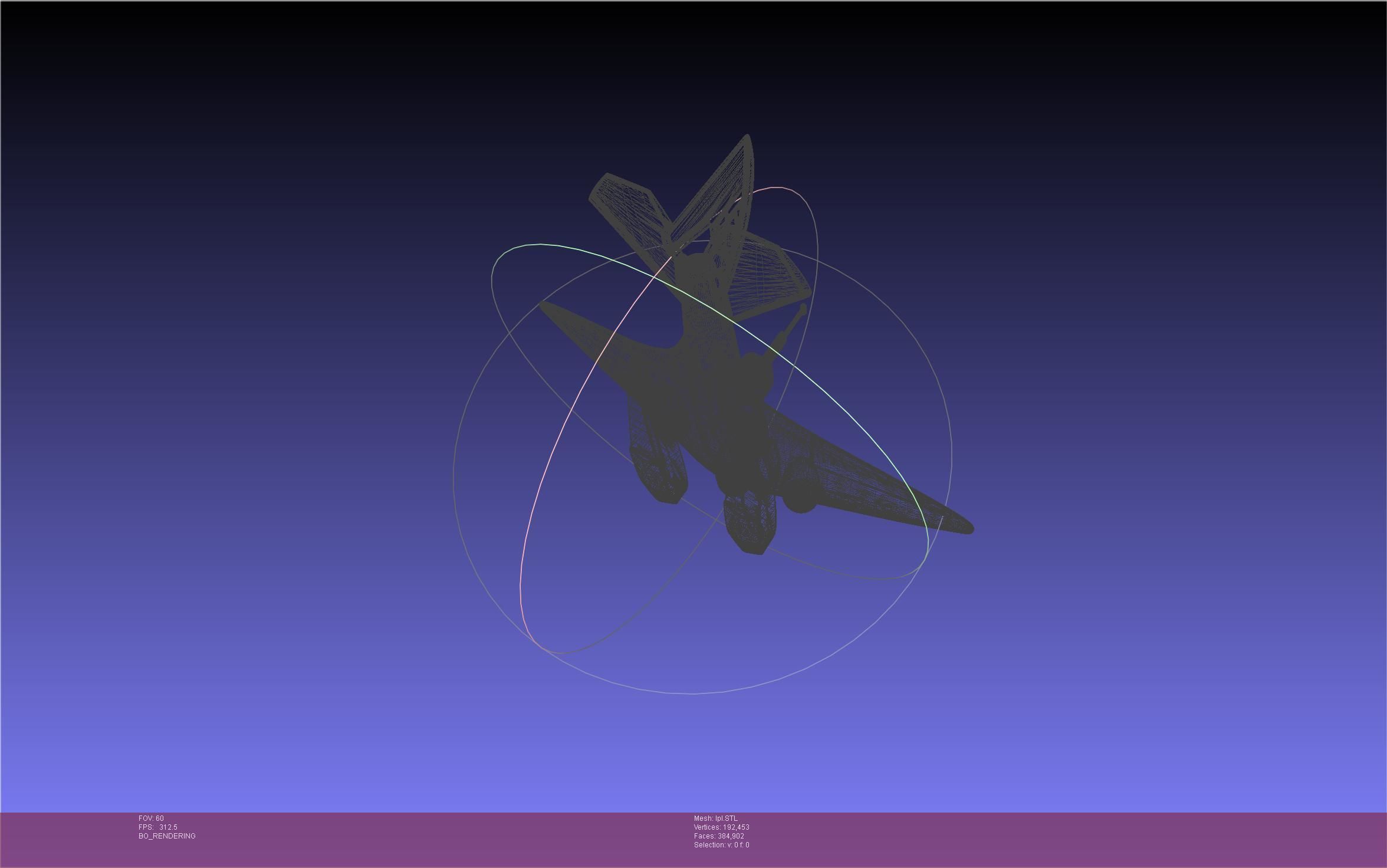LPL Flying Submarine Model 3D print model_41