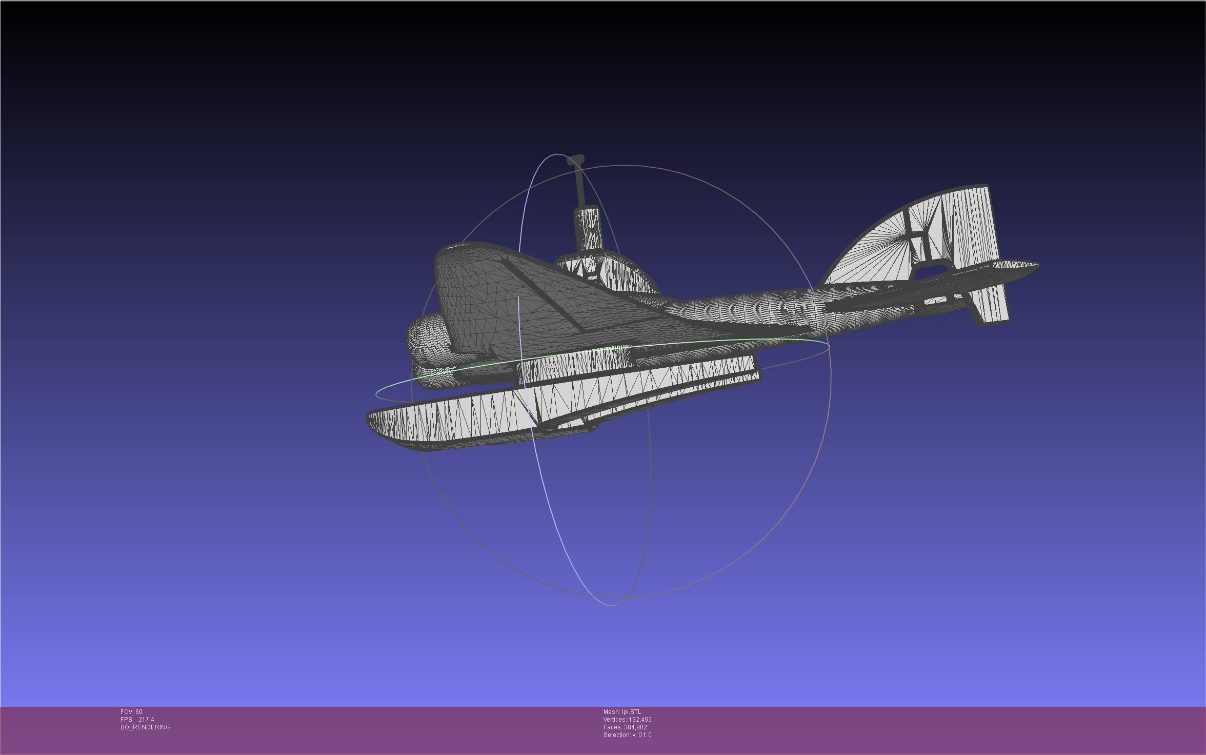 LPL Flying Submarine Model 3D print model_50