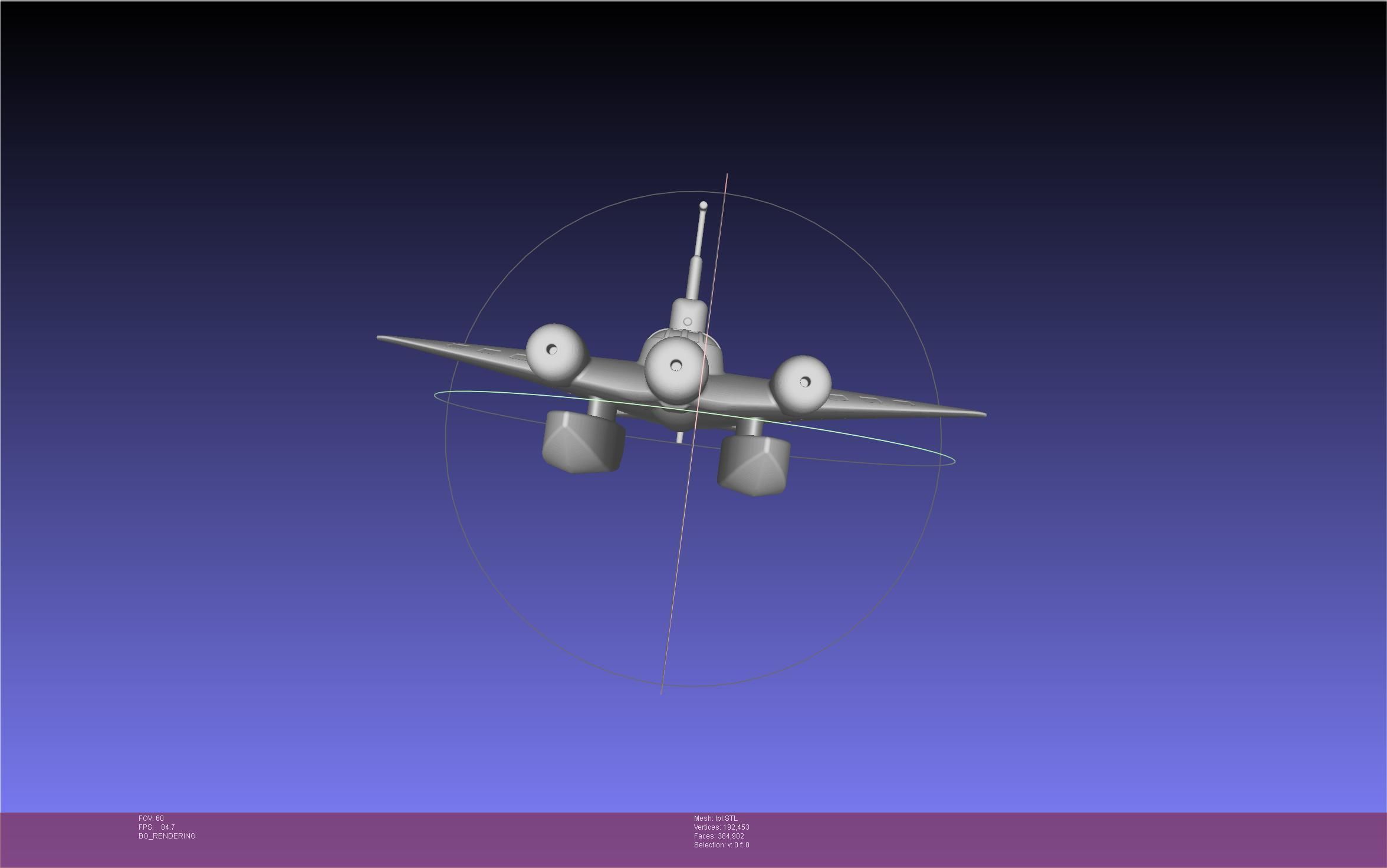 LPL Flying Submarine Model 3D print model_5