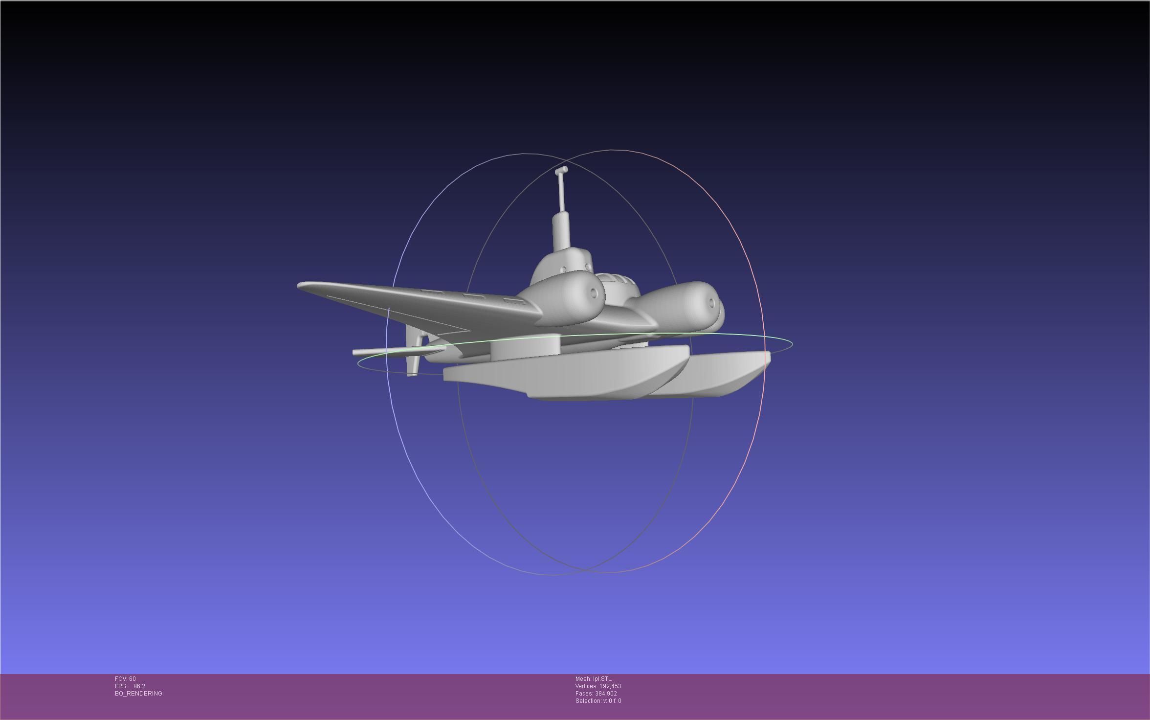 LPL Flying Submarine Model 3D print model_19
