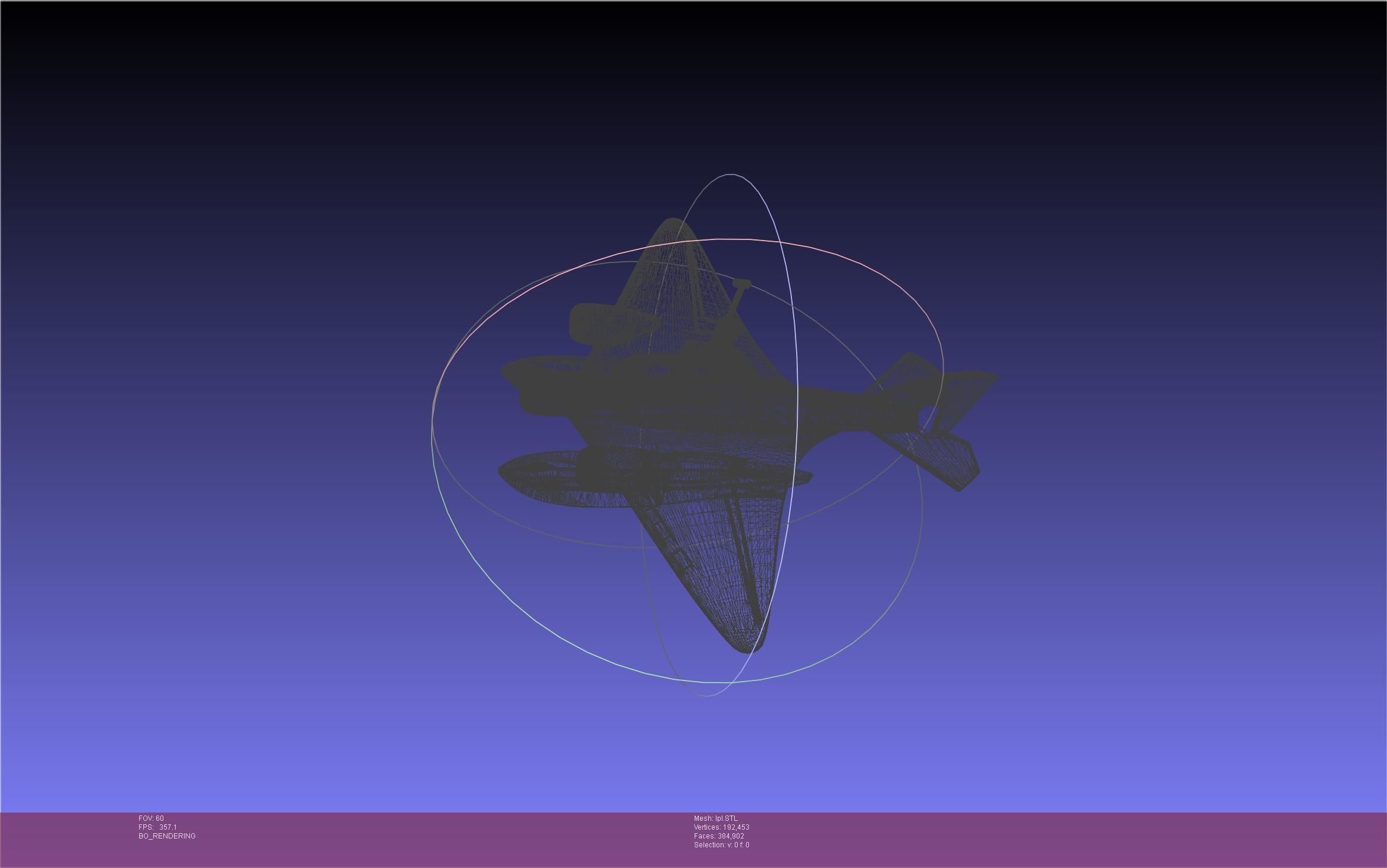 LPL Flying Submarine Model 3D print model_42