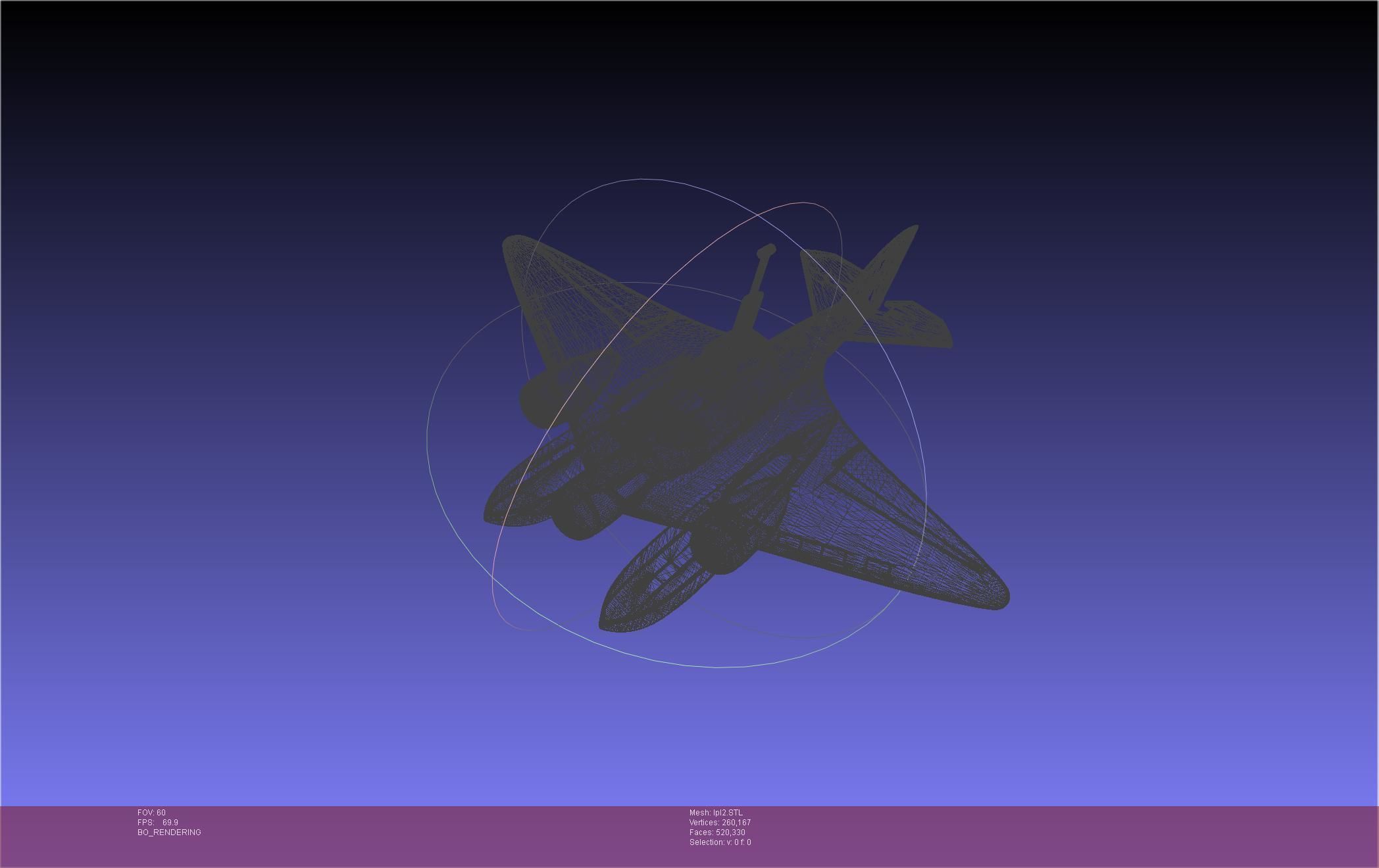 LPL Flying Submarine Model 3D print model_63