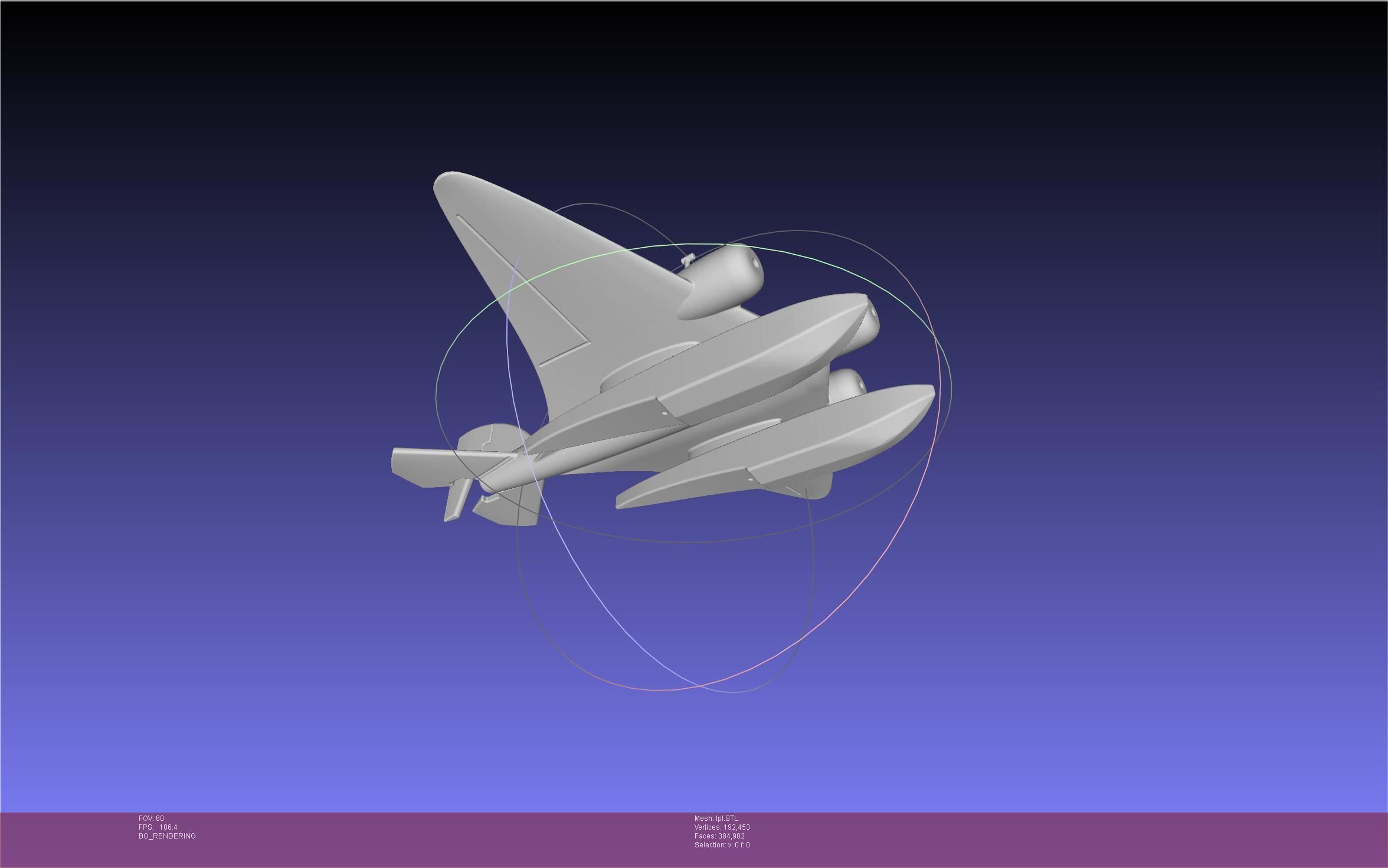 LPL Flying Submarine Model 3D print model_20