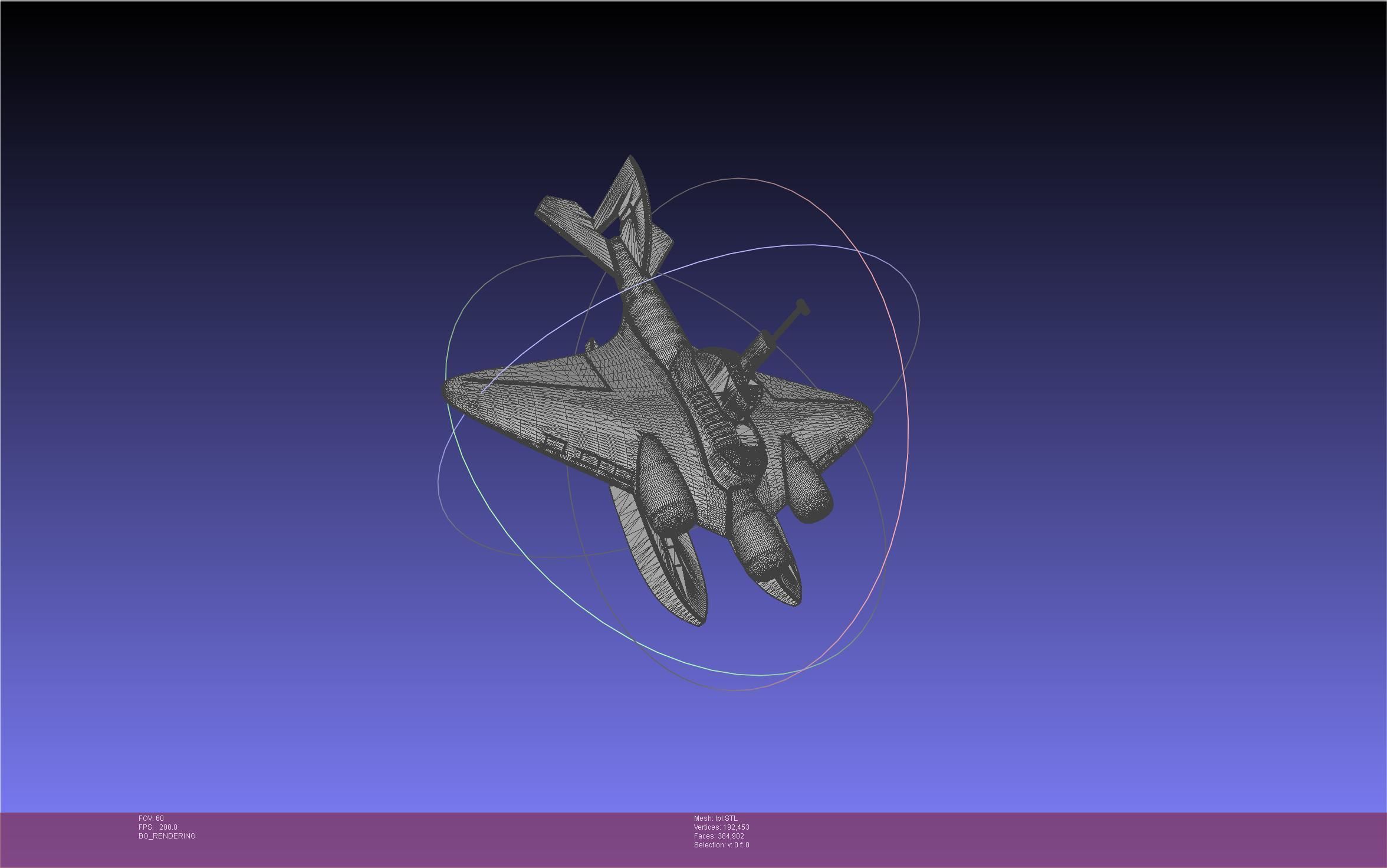 LPL Flying Submarine Model 3D print model_40