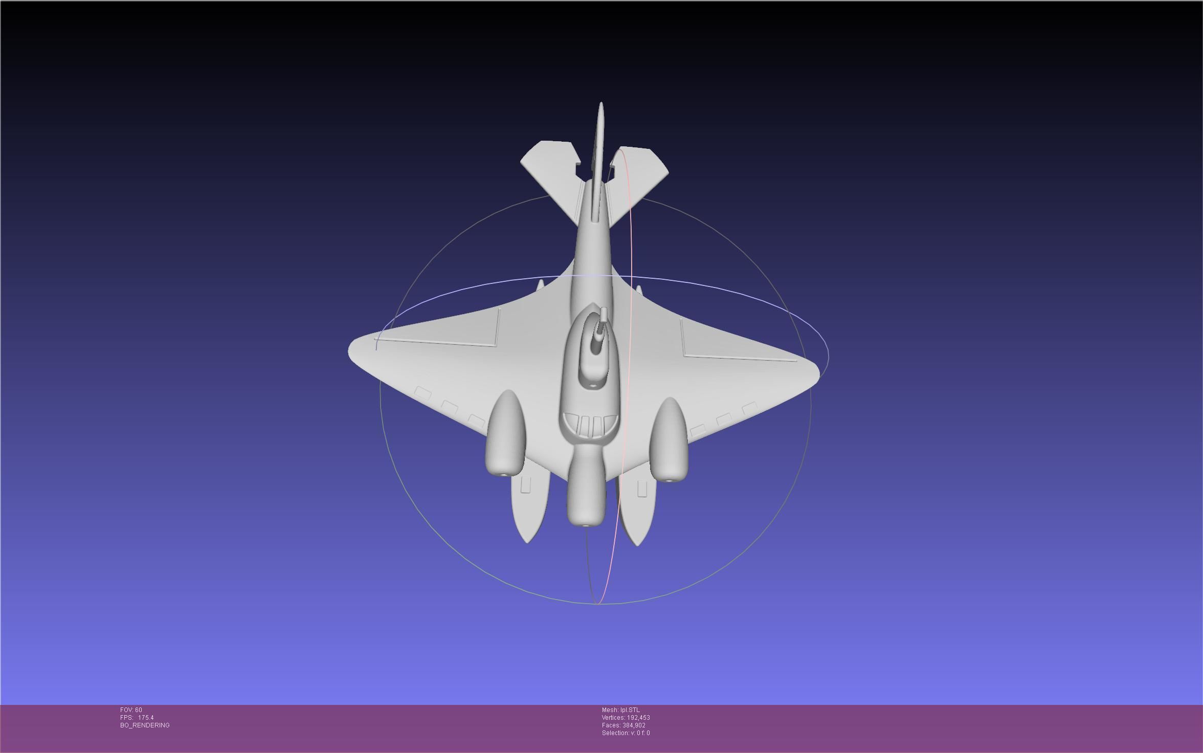 LPL Flying Submarine Model 3D print model_36