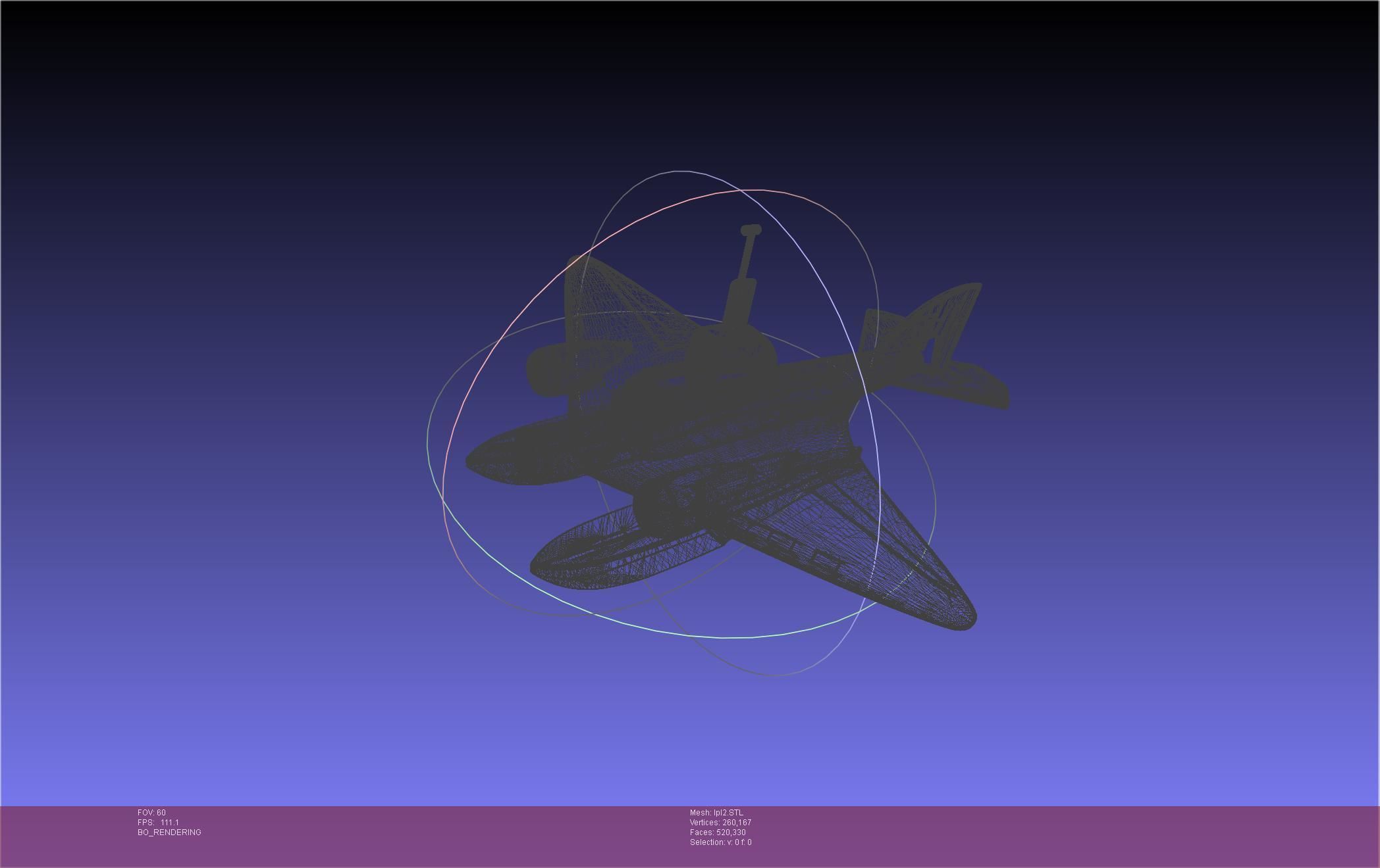 LPL Flying Submarine Model 3D print model_60