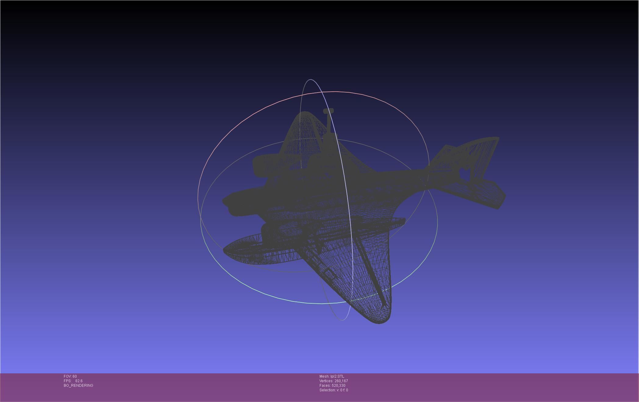 LPL Flying Submarine Model 3D print model_62