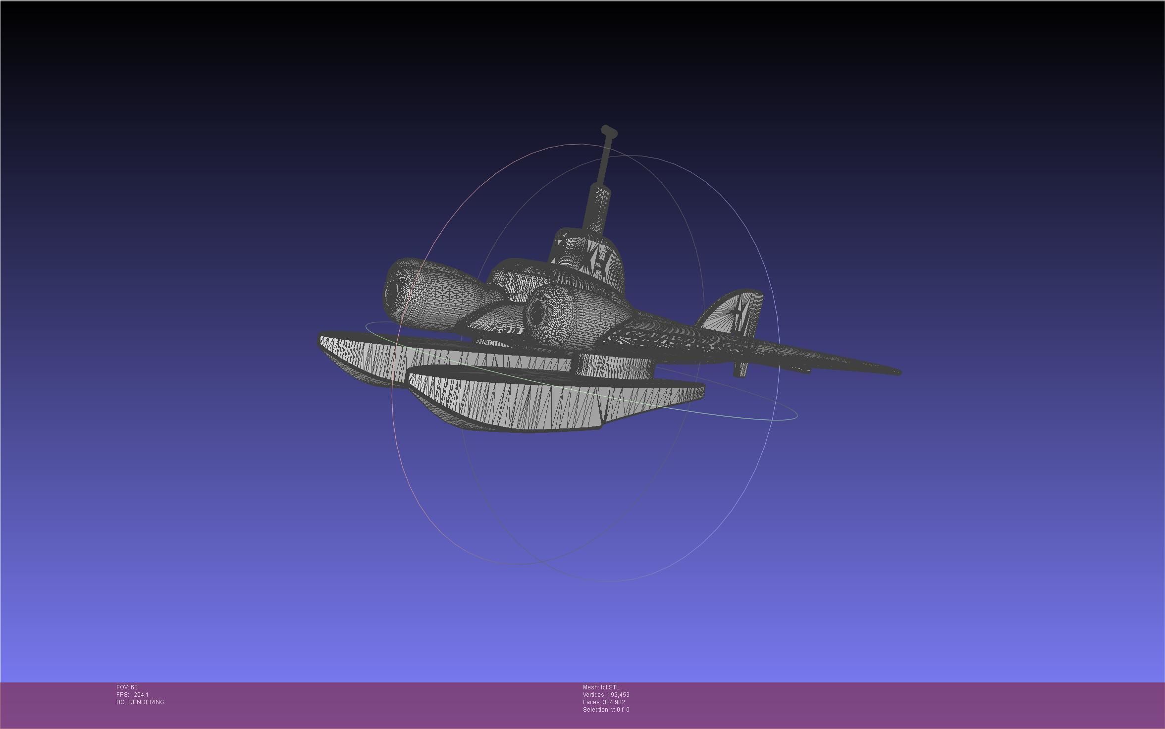 LPL Flying Submarine Model 3D print model_48
