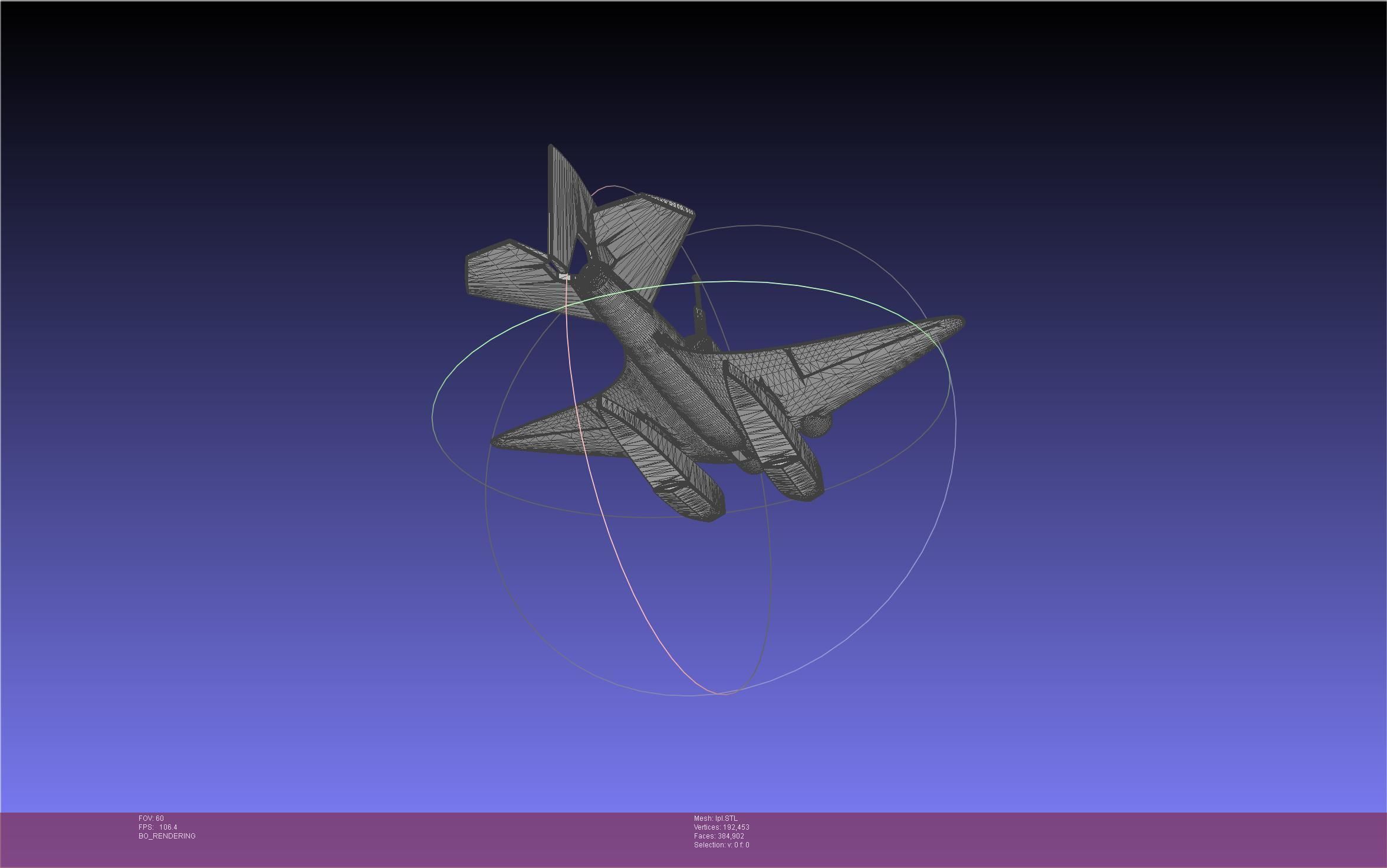 LPL Flying Submarine Model 3D print model_39