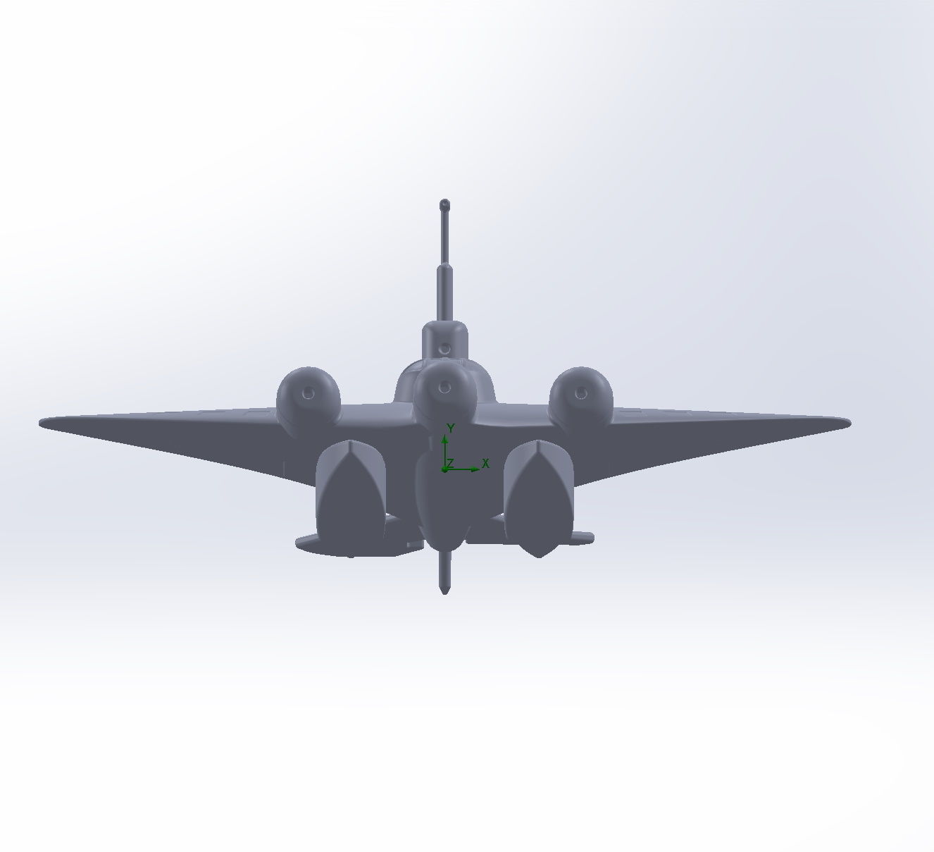 LPL Flying Submarine Model 3D print model_100