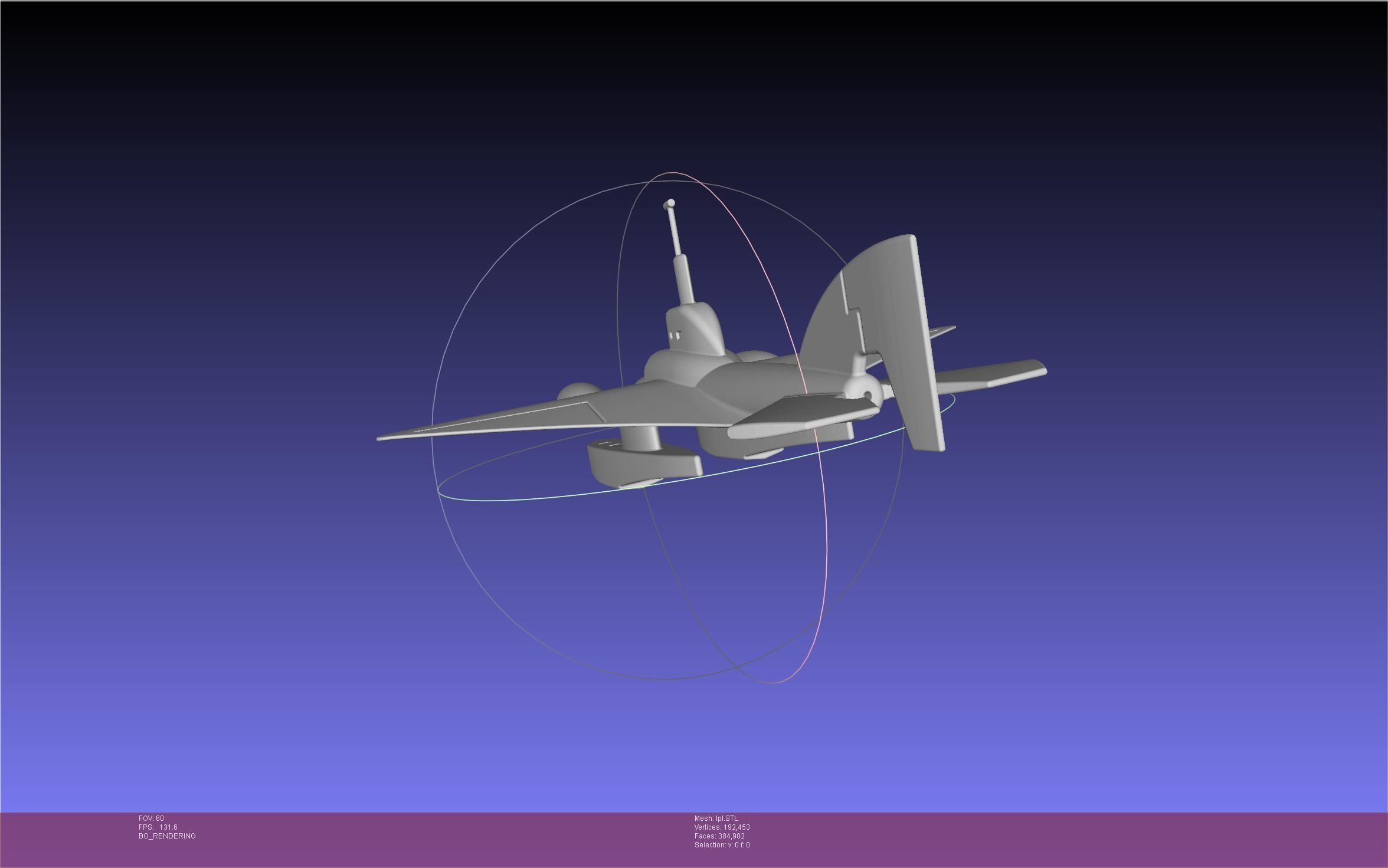 LPL Flying Submarine Model 3D print model_9