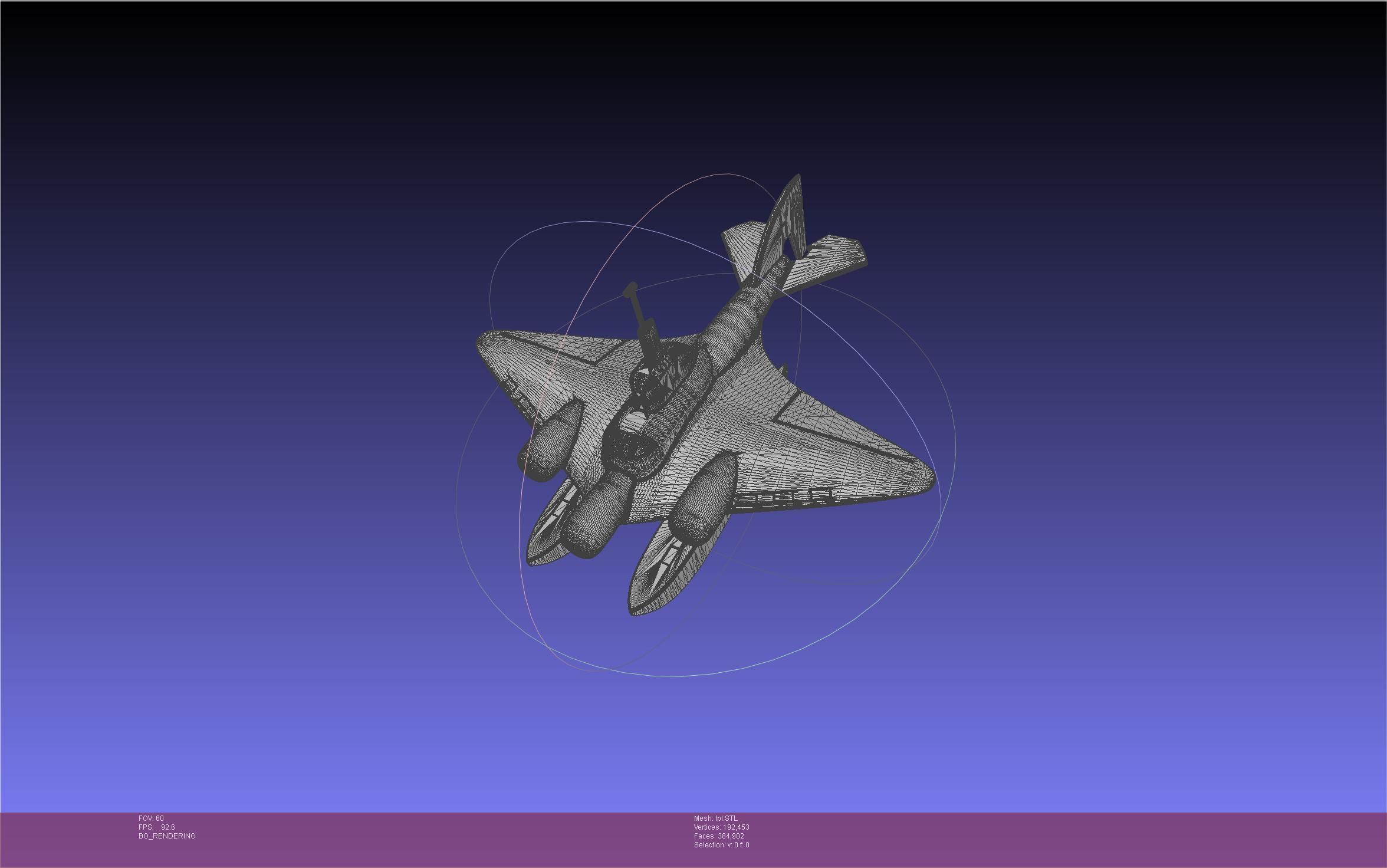LPL Flying Submarine Model 3D print model_37