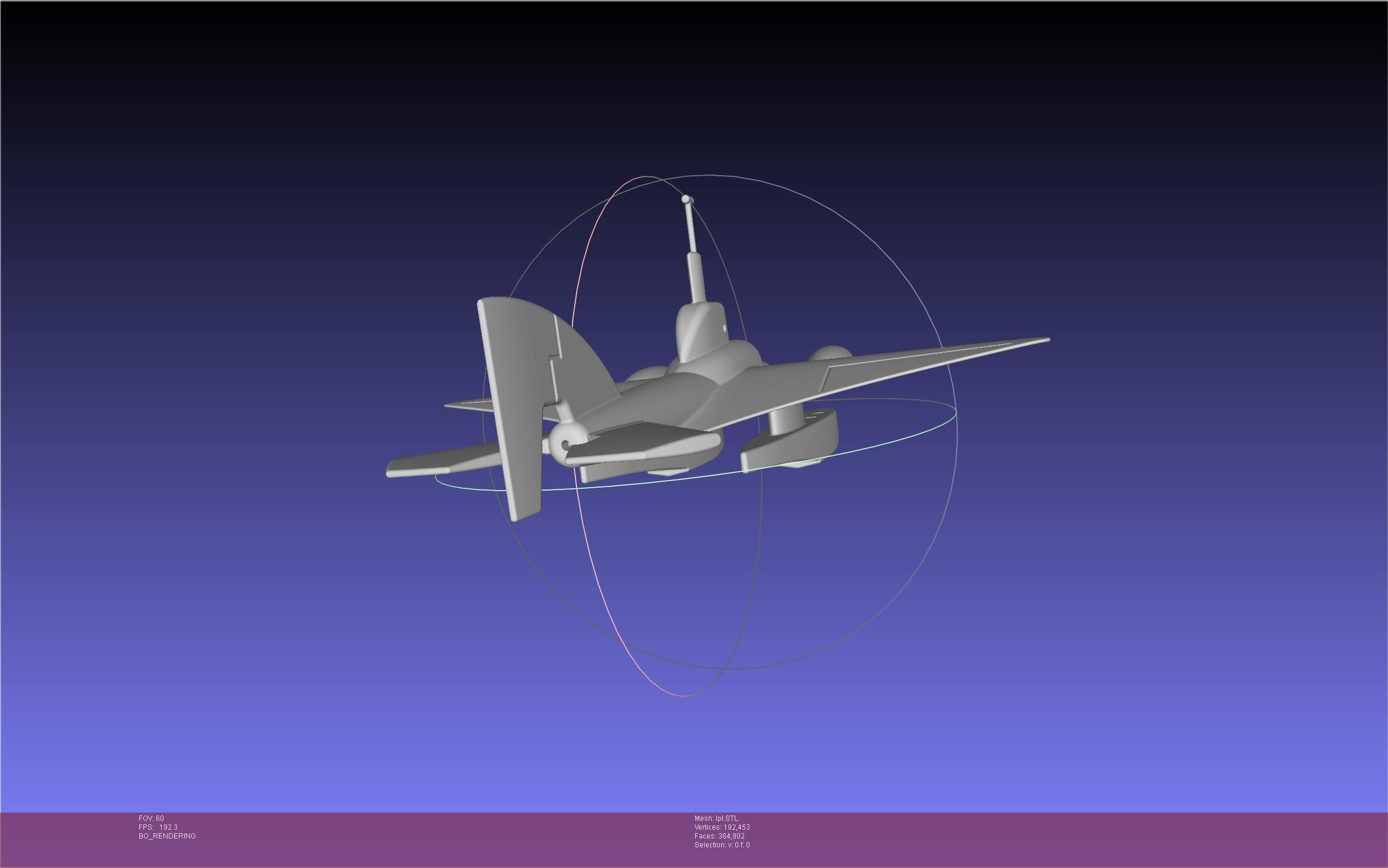 LPL Flying Submarine Model 3D print model_10