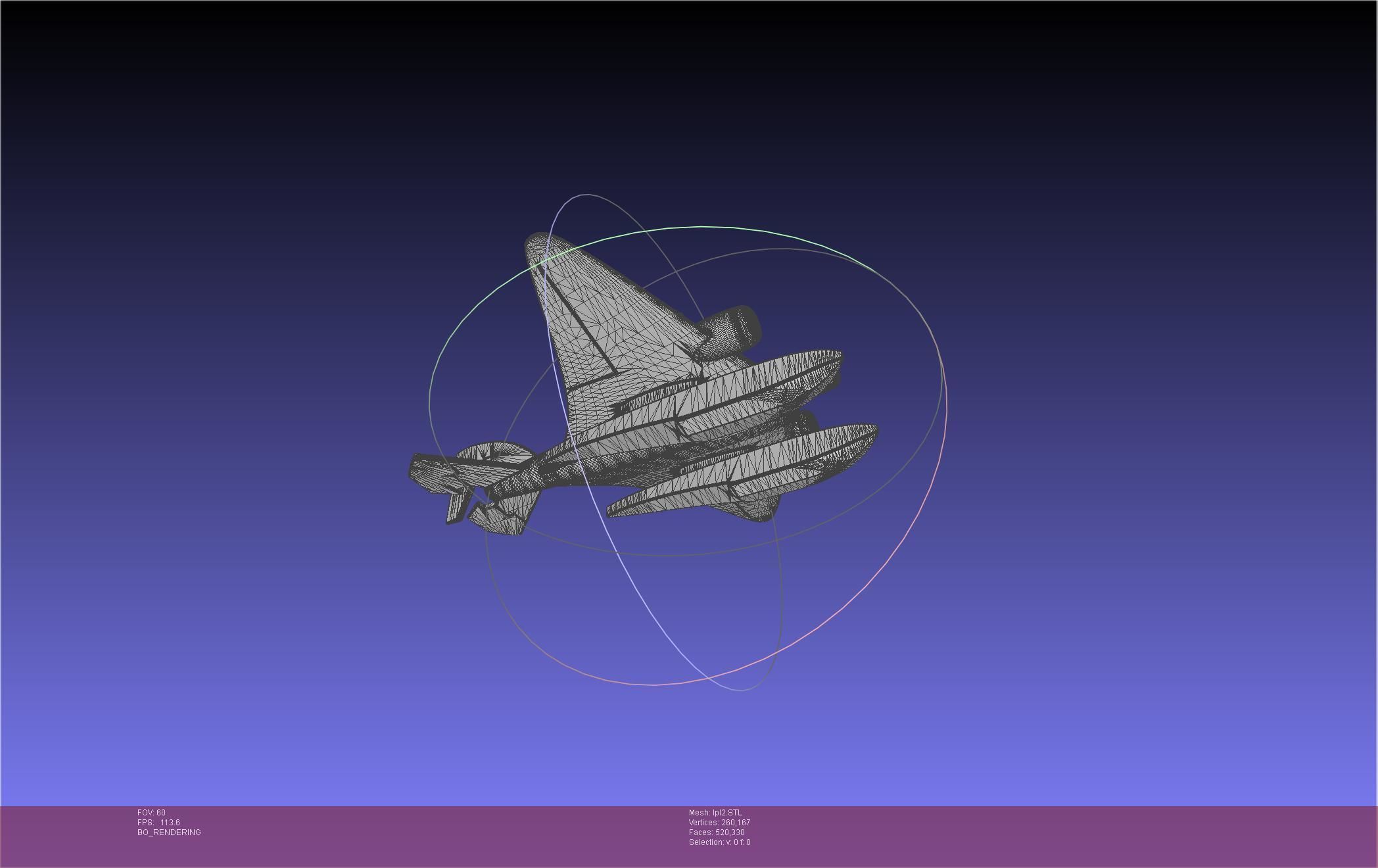 LPL Flying Submarine Model 3D print model_61