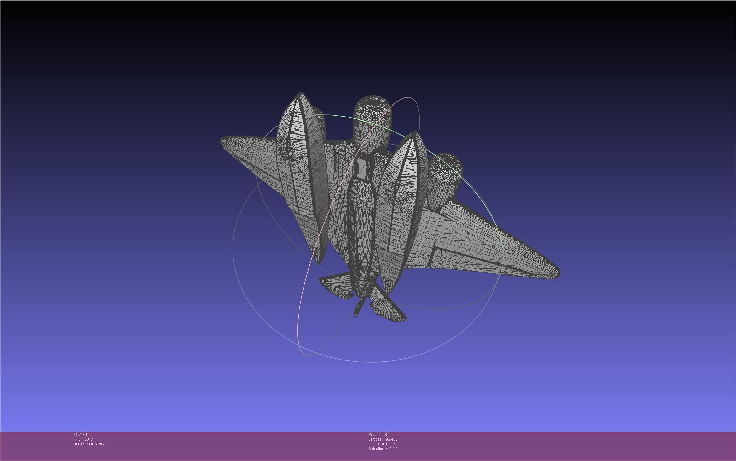 LPL Flying Submarine Model 3D print model_47