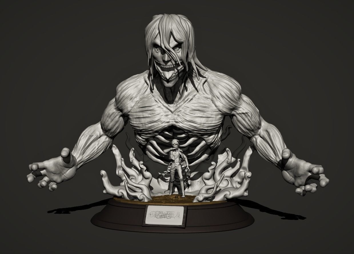 Eren Titan 3D print model_4