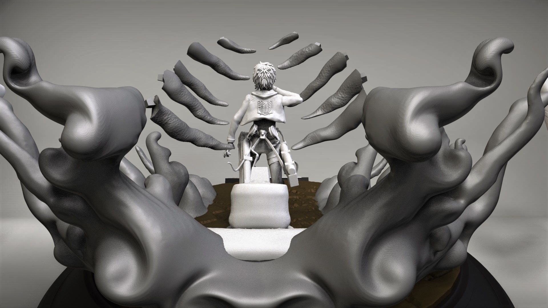 Eren Titan 3D print model_2