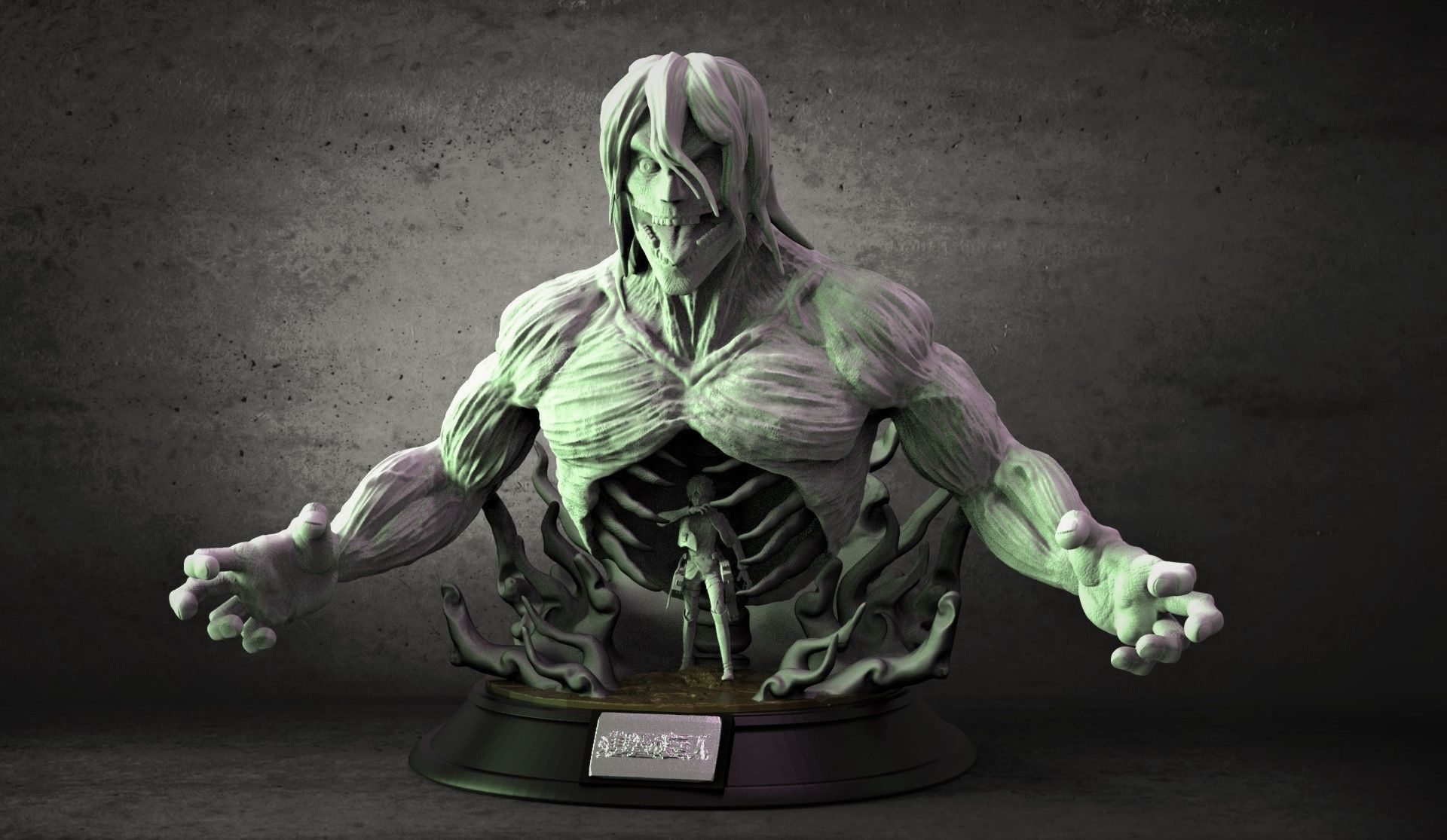 Eren Titan 3D print model_7