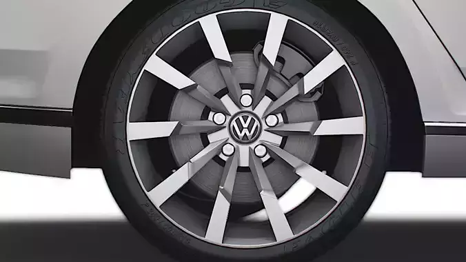 VW Passat Highline B8 2019 wheel