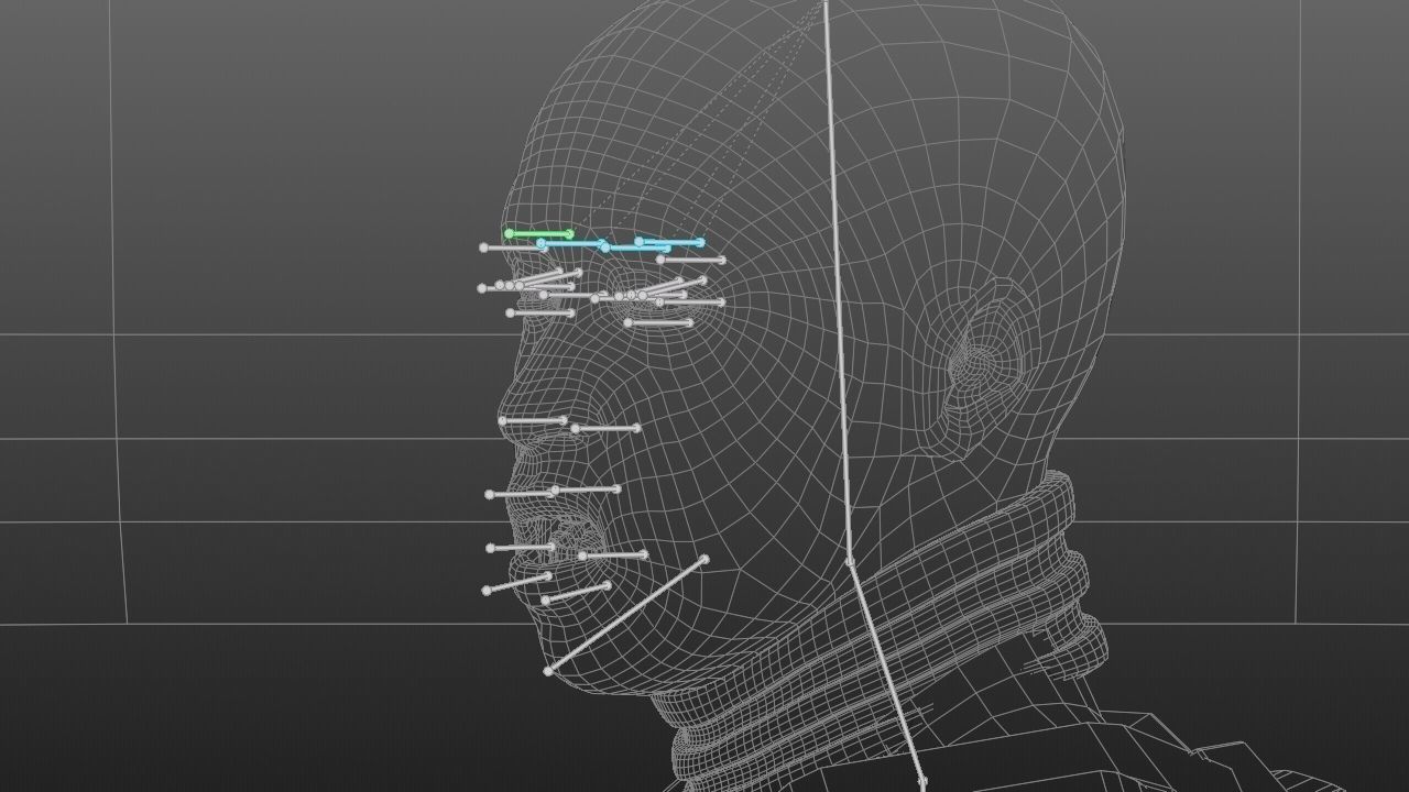 FIGHTER ORKOS  RIGGED CHARACTER 3D model_34