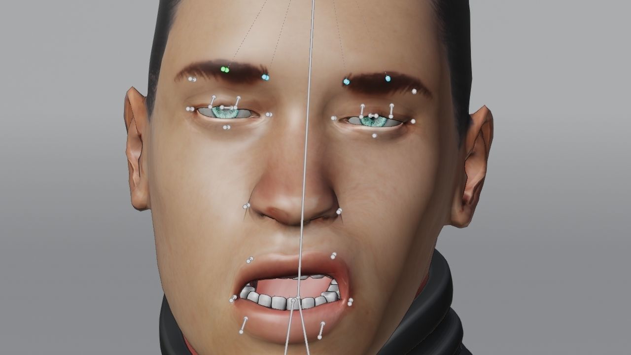 FIGHTER ORKOS  RIGGED CHARACTER 3D model_32