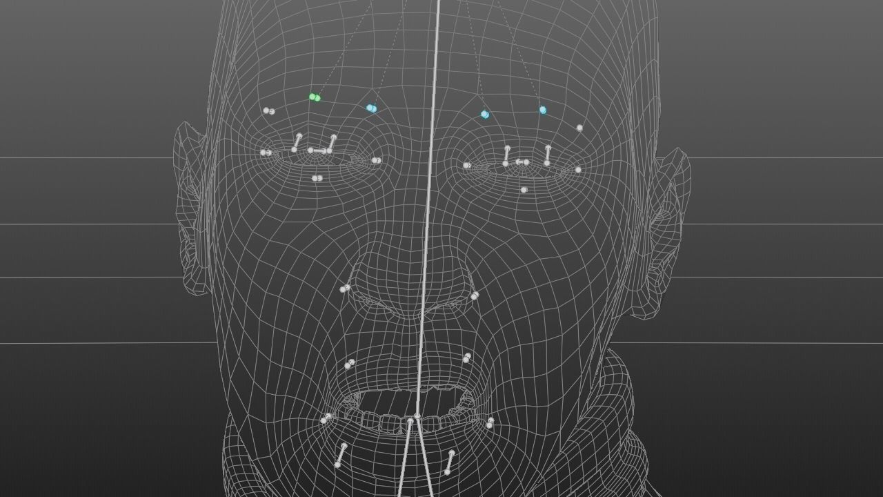 FIGHTER ORKOS  RIGGED CHARACTER 3D model_33