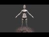 Characters Pack Vol I Low-poly 3D model_6