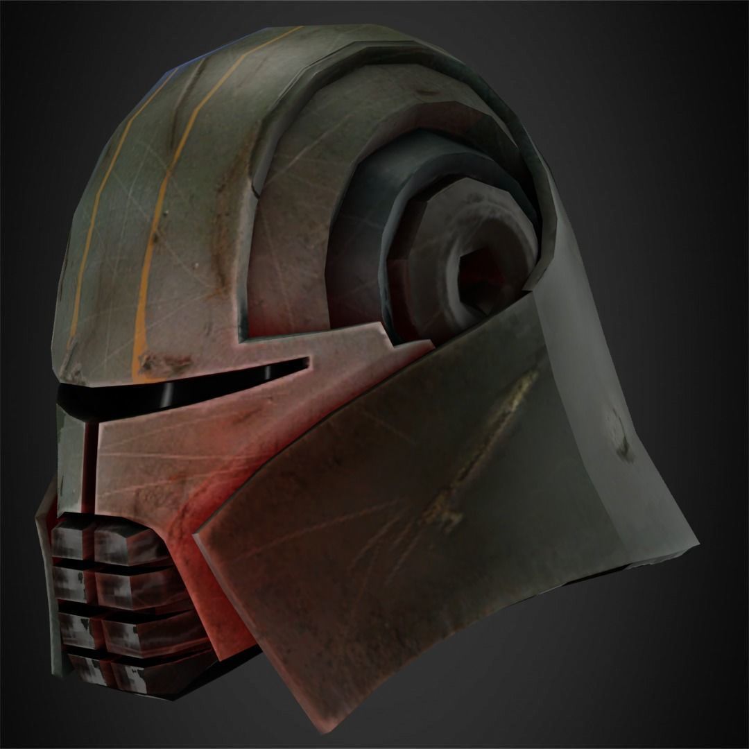 Darth Star Killer Helmet for Cosplay 3D print model_2