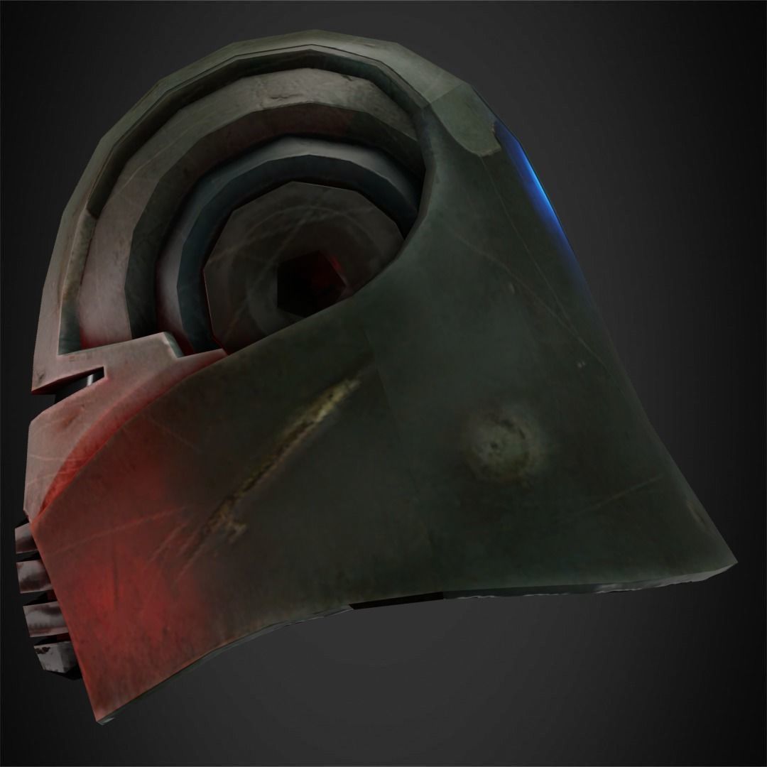Darth Star Killer Helmet for Cosplay 3D print model_4