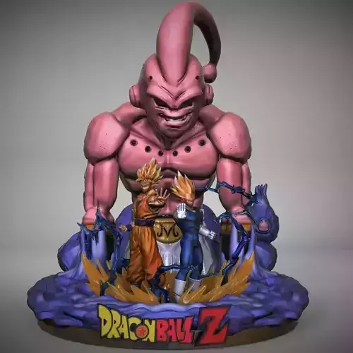 Majin Buu Diorama