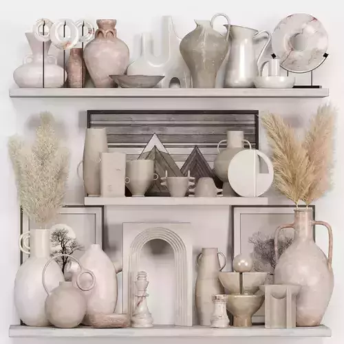 Decorative Set Rustic style 06