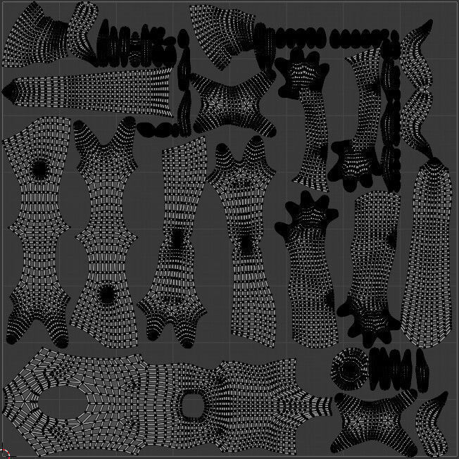 Humbaba the Terrible Low-poly 3D model_5