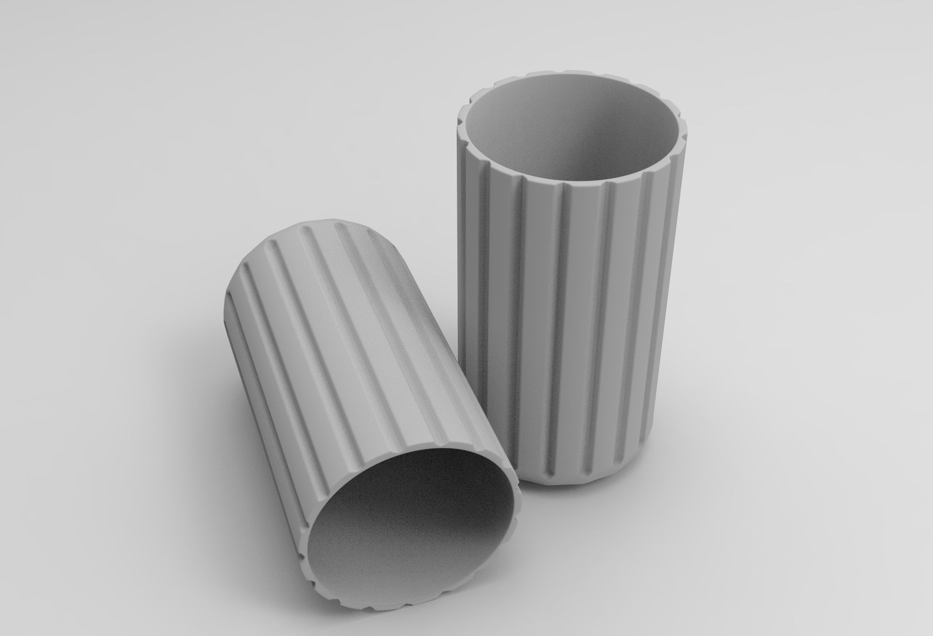Lyngby Vase Low-poly 3D model_8
