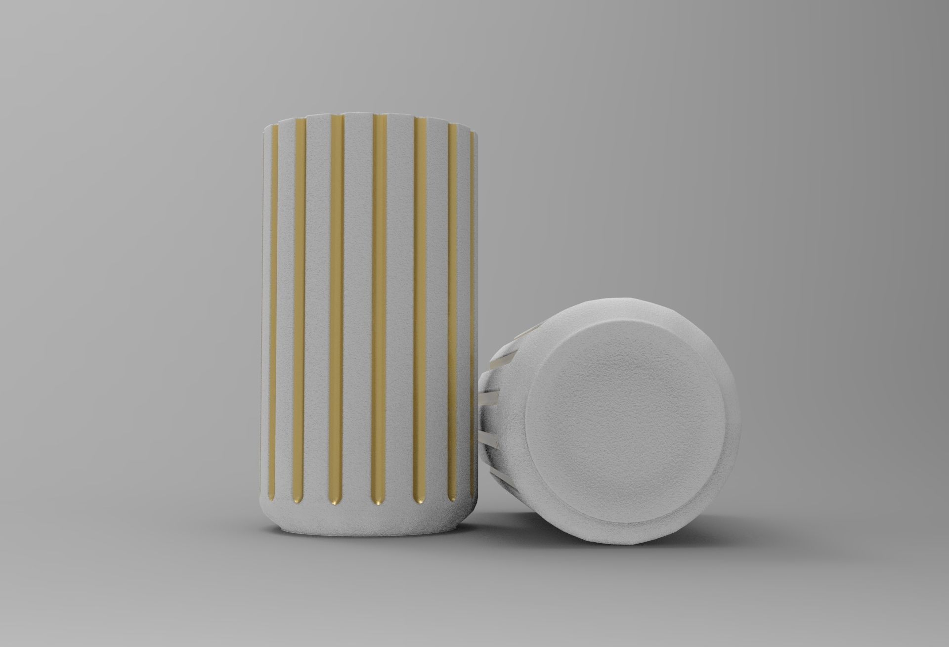 Lyngby Vase Low-poly 3D model_4