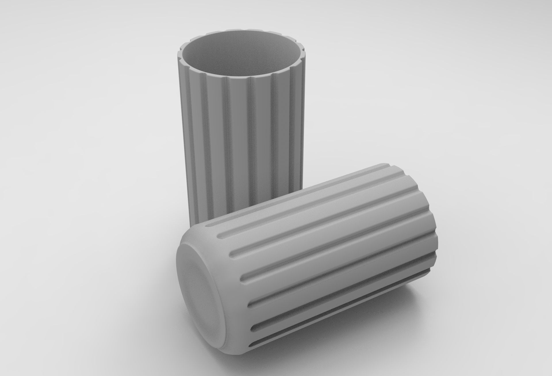 Lyngby Vase Low-poly 3D model_7