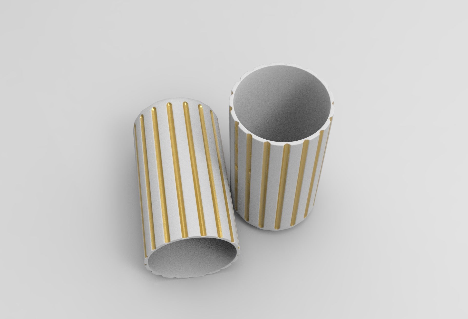 Lyngby Vase Low-poly 3D model_2